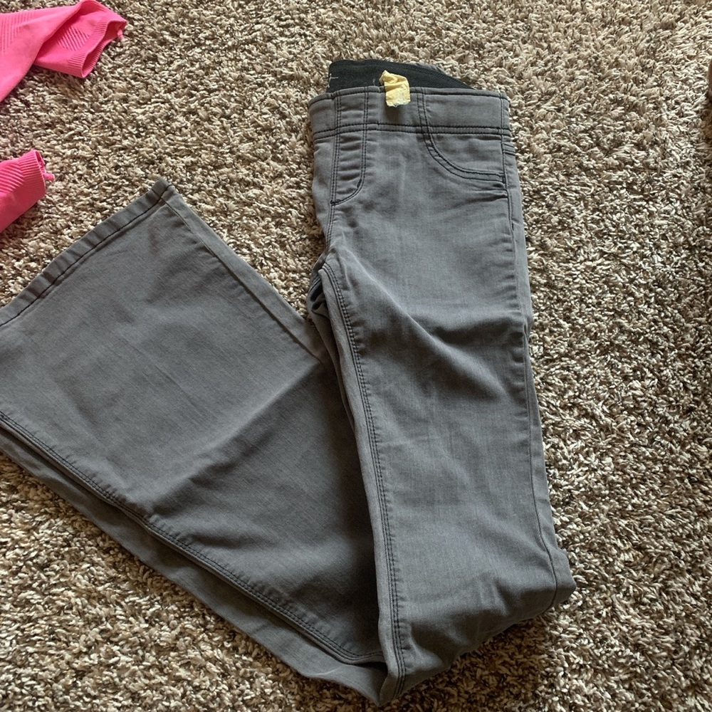 Free people flare Jean, grey, elastic, high wasted